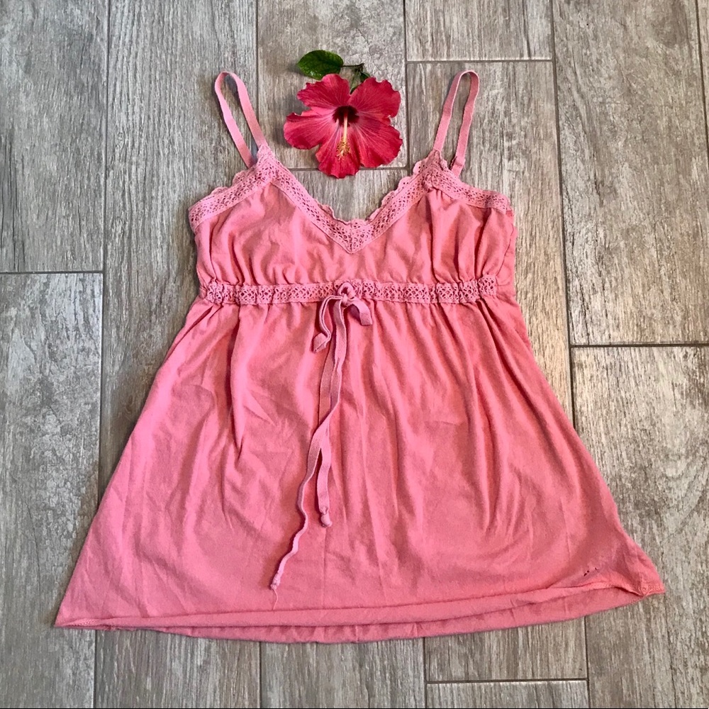 ☀️ pink tank top ☀️
